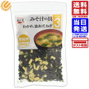 永谷園 業務用 みそ汁の具 その3（わかめ 油揚げ ねぎ）100g 100食分 送料無料 メール便