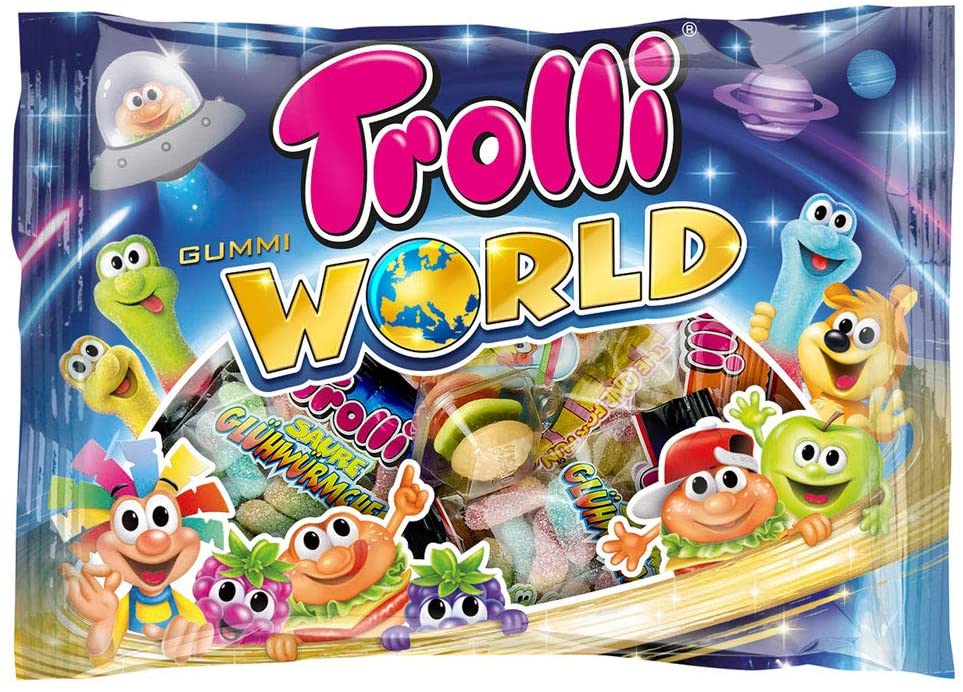 トローリ グミワールド 230g Trolli Gummi World 230 g 送料無料