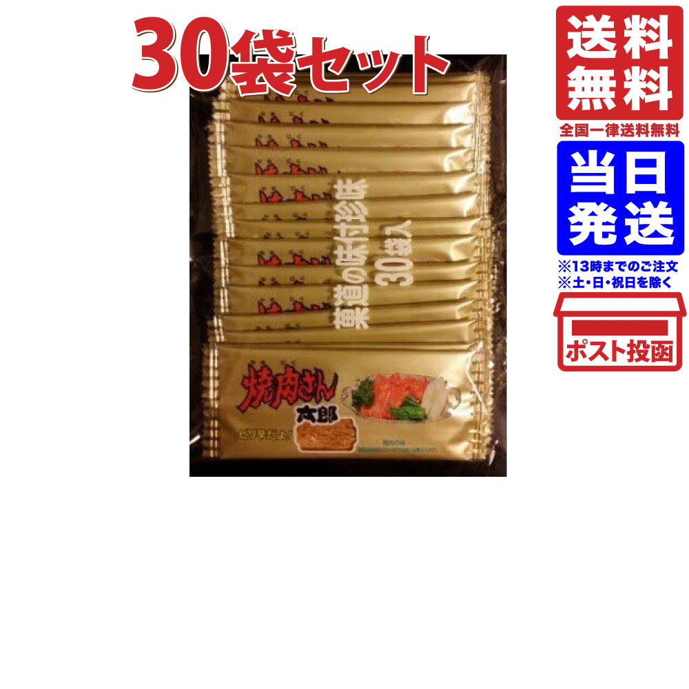 菓道 焼肉さん太郎 1枚×30袋セット 送料無料