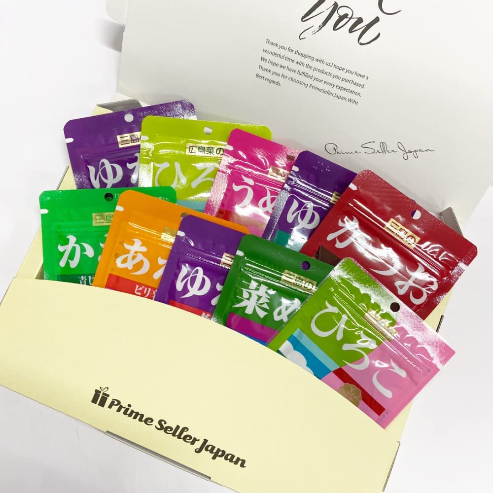 三島食品 ふりかけ 10種 ギフトボックス 詰め合わせ アソート ランダムセット 送料無料のサムネイル