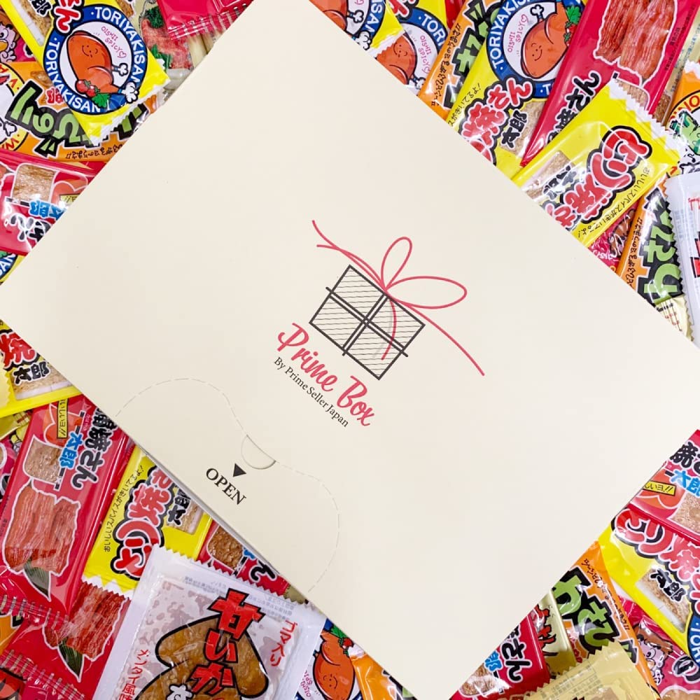 駄菓子 珍味 40点 ギフトボックス 「太郎シリーズ」7〜8種類 菓道 おつまみ 詰め合わせ ランダムセット