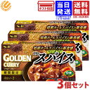 エスビー食品 ゴールデンカレー ザ・スパイス 中辛 (期間限定) 160g×3個セット 送料無料
