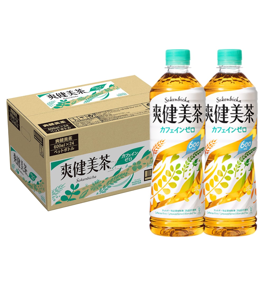 爽健美茶 PET 600ml 24本 1