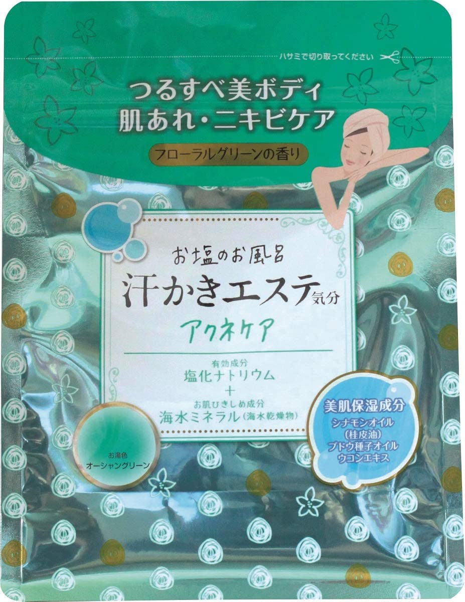 マックス 汗かきエステ気分 アクネケア 入浴剤 500グラム (x 1) 単品 送料無料のサムネイル
