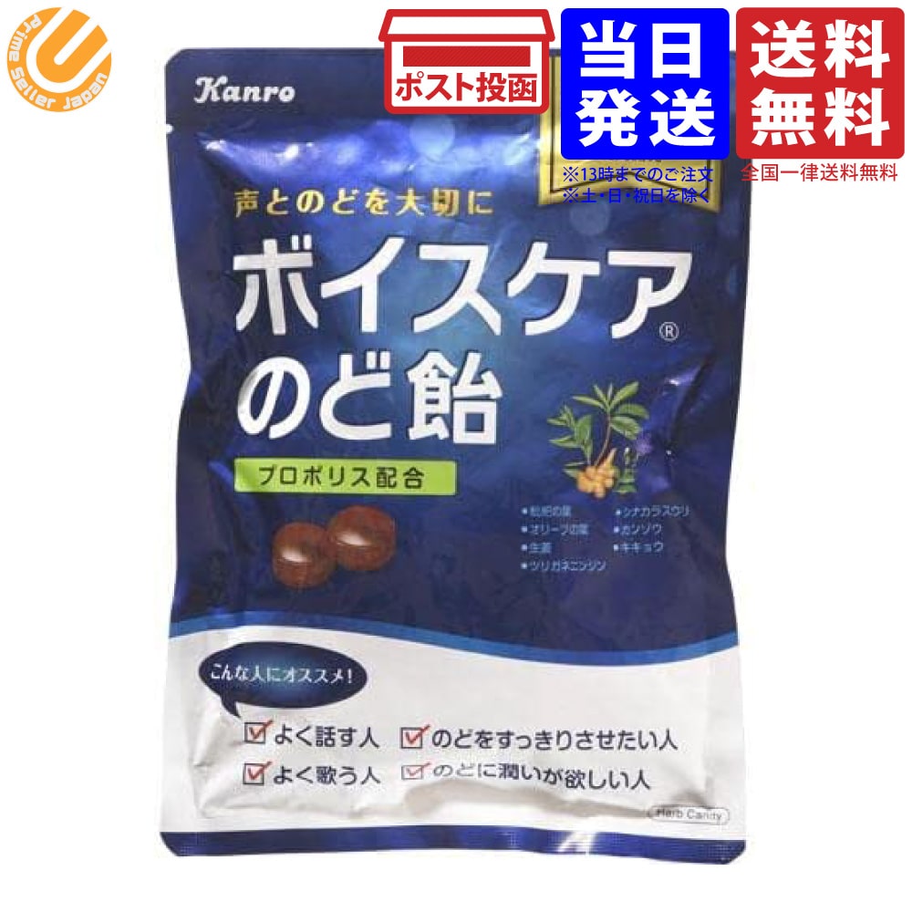 カンロ ボイスケア のど飴 70g 単品 送料無料のサムネイル