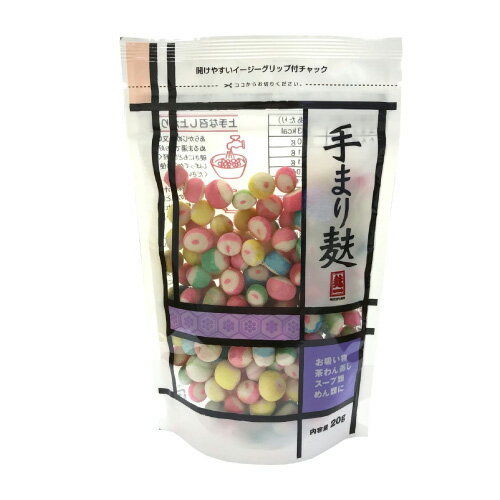 常陸屋本舗 手まり麩チャック付 20g 送料無料のサムネイル