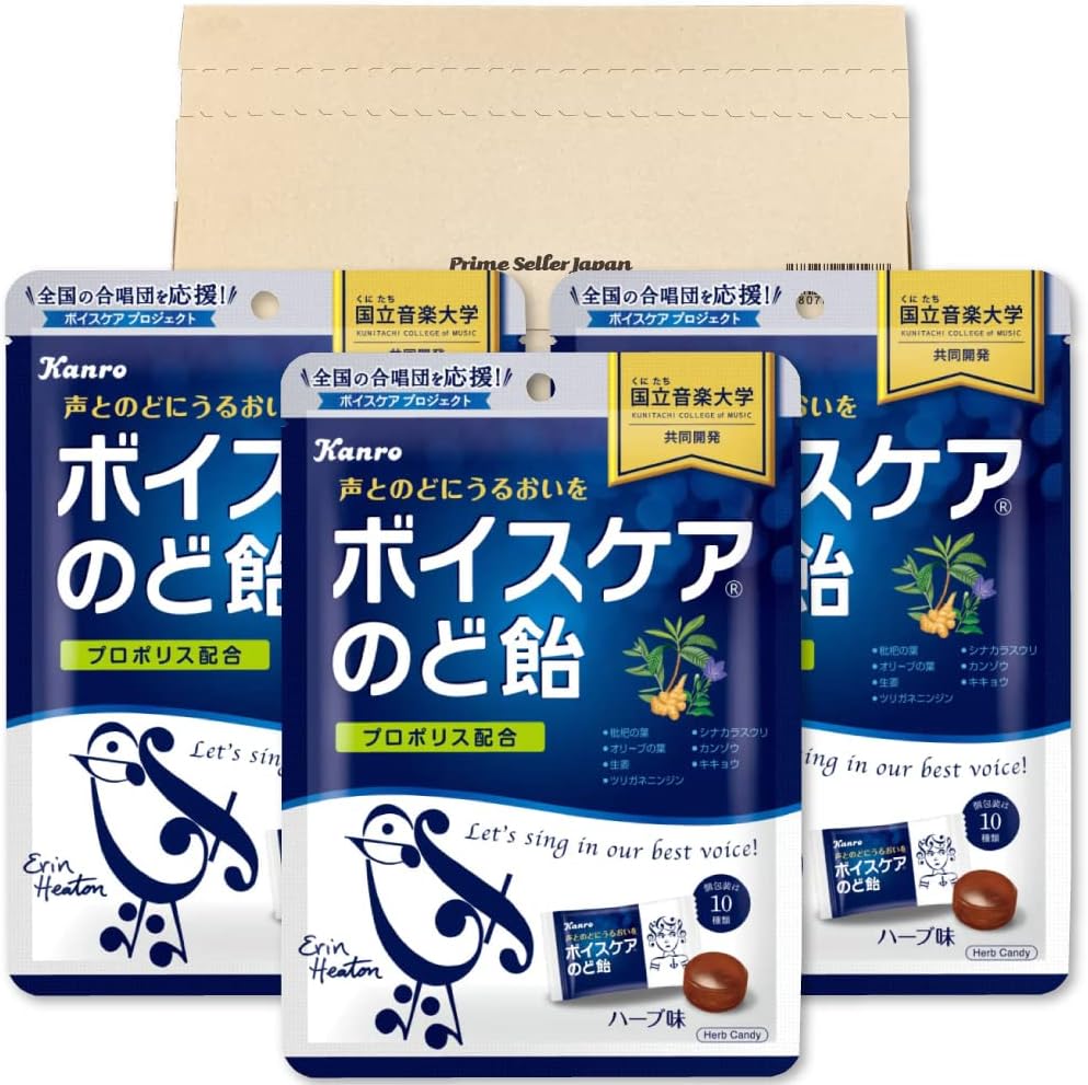 カンロ ボイスケア のど飴 70g ×3袋 PSJバラエティBOX kanro 喉飴 のどあめ