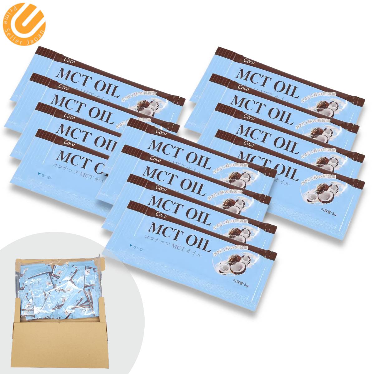 MCT������ �����ʥå� ������ ��ʬ�� 5g �� 120�� ������ �����ȥ� ���� �᡼���� ����̵��