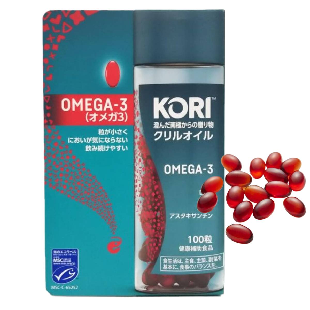 ����륪���� ���ᥬ3 100γ��1�� KORI ��������������� DHA EPA �����ȥ� ���� ����̵��