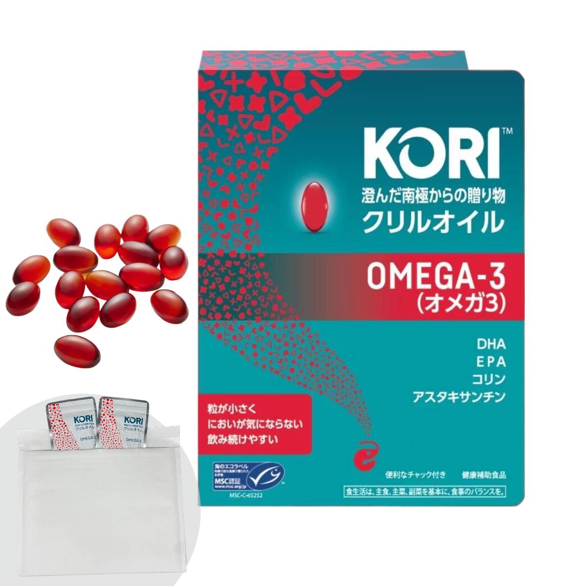 クリルオイル サプリ オメガ3 152粒 76粒×2袋 コストコ omega3 アスタキサンチン D...