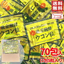 ウコン 粒 錠剤 サプリ クガニ 醗酵 5粒×70包 沖縄ウコン堂 メール便 コストコ 通販 送料無料