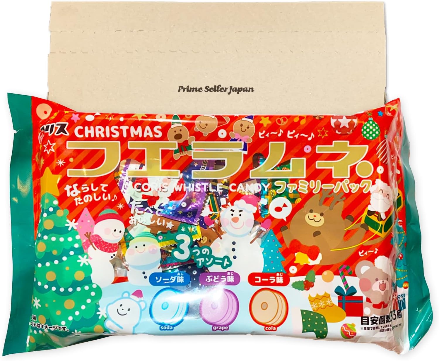 ���ꥹ ���ꥹ�ޥ� �ե����� �ե��ߥ꡼�ѥå� 3�異������ 90g ������ ���Ͳۻ� �̲ۻ� ���ۻ� �ѡ��ƥ��� ���ե� �ץ쥼��� Xmas ���ָ���