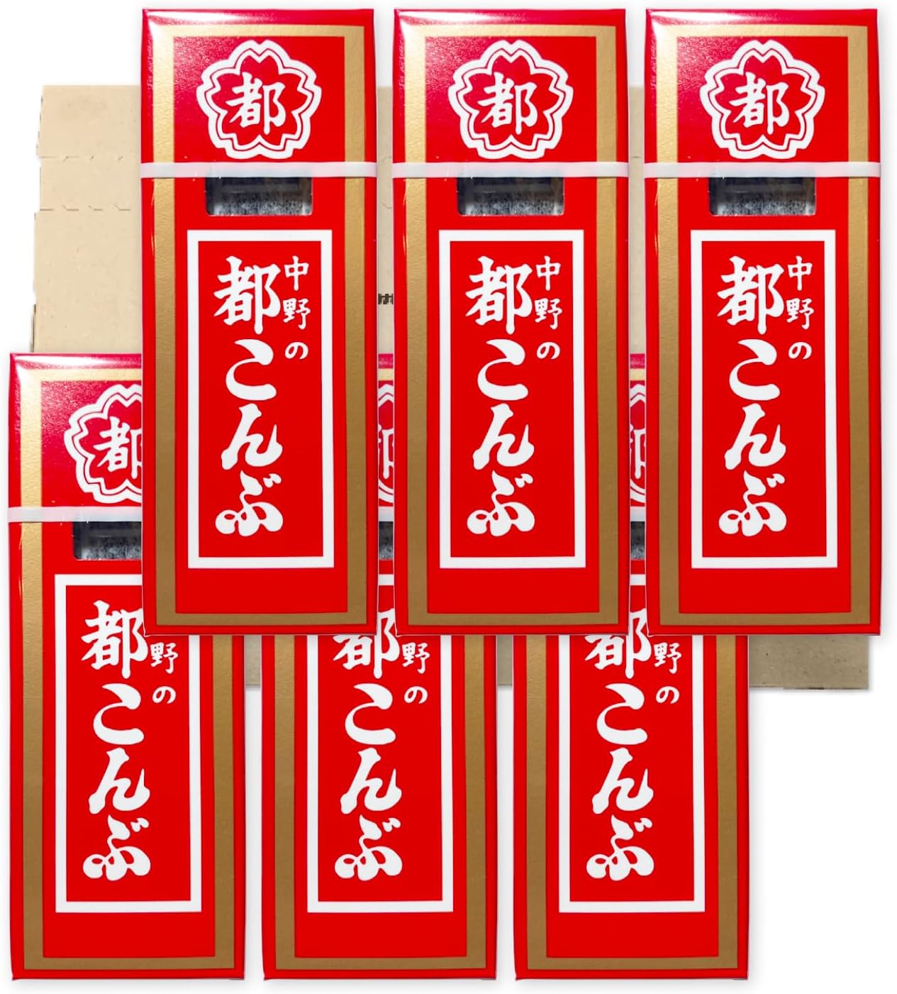 Rakuten - 中野物産 都こんぶ 15g 6個セット 酢こんぶ 昆布おやつ 珍味 個包装 おつまみ 間食 まとめ買い