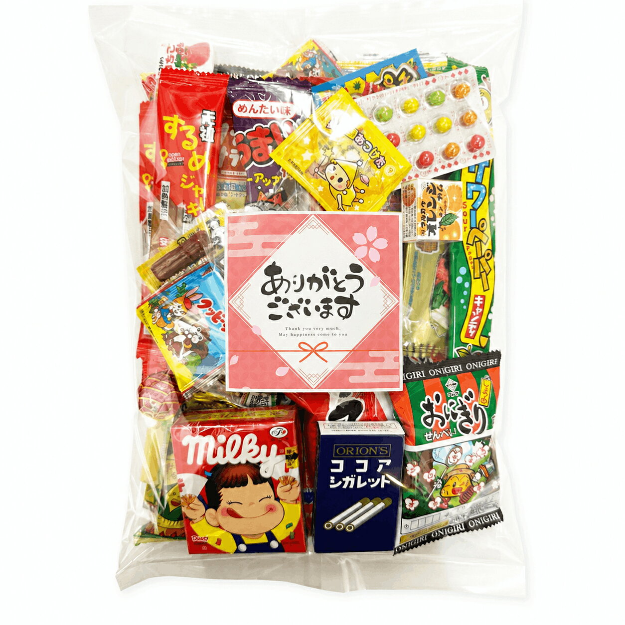 楽天市場】ありがとう プチギフト（各種駄菓子セット｜駄菓子