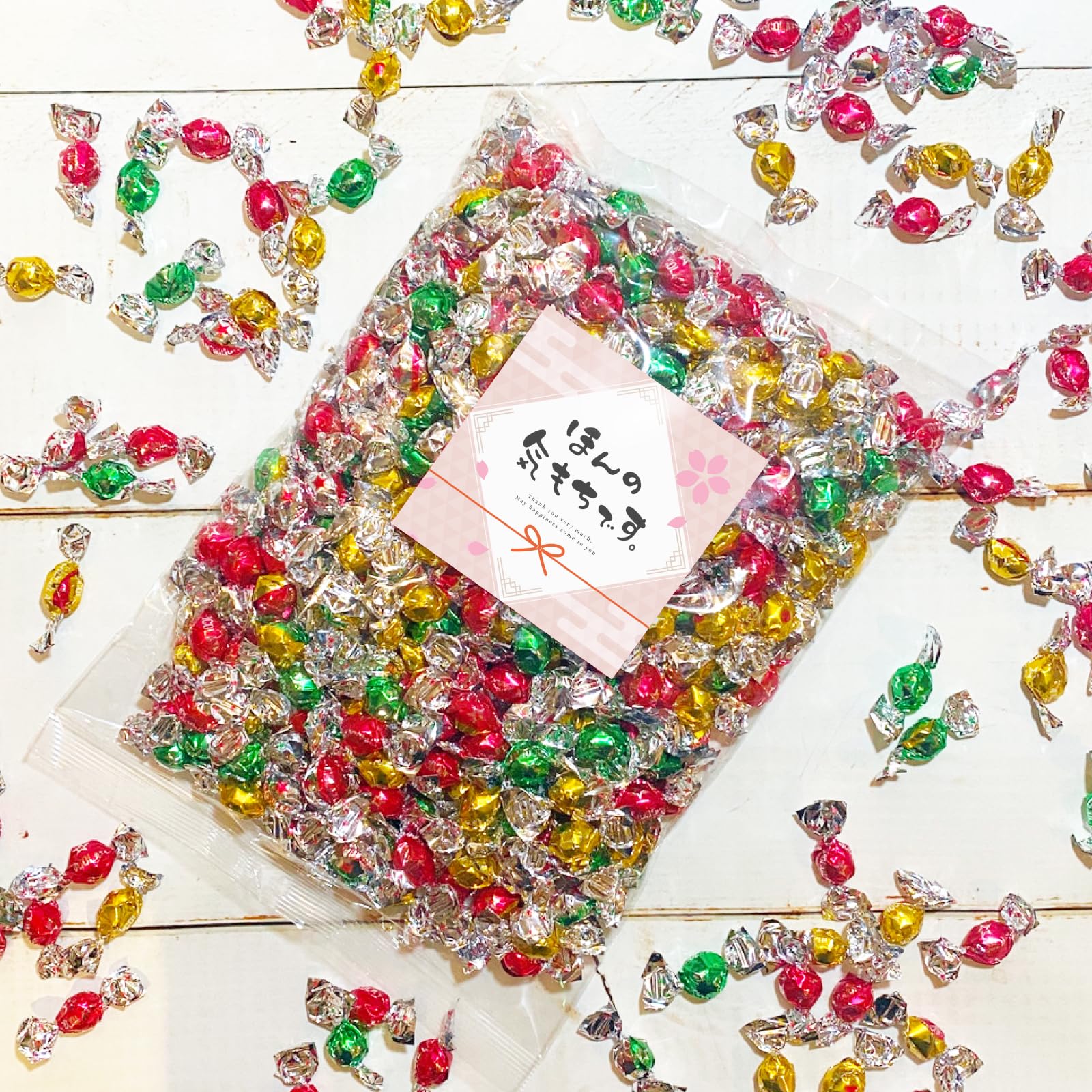【ほんの気持ちです】 オールシーズンチョコ 500g 詰め合わせ 感謝の気持ち お礼 お礼の品 ギフト チョコレート 個包装 大容量 職場 母の日 父の日
