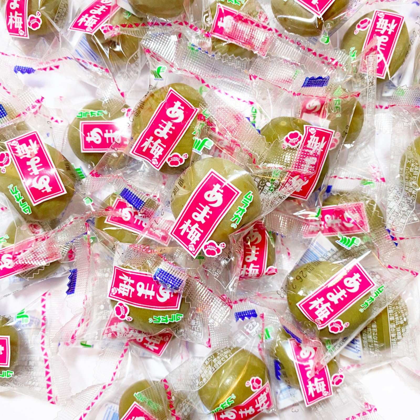村岡食品 ムラオカのあま梅 1粒×20個 あま梅 カリカリ梅 個包装 無着色 ※外箱なし