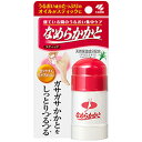 ●商品名なめらかかと スティック●内容量30g●メーカー小林製薬●商品説明うるおい成分たっぷりのオイルがスティックにガサガサかかとをしっとりつるつる1.うるおい成分たっぷりのオイルをギュッと固めたスティックタイプなので、塗りにくいかかとにも、手を汚さずに手軽に塗れます。2.天然保湿成分オリーブオイル・スクワラン配合でうるおいをたっぷり与え、肌にスッとなじみます。・ひじ、ひざなどにもお使いいただけます。・寝る前だけでなく、日中のお手入れにもお使いいただけます。・無香料・無着色●ご使用方法キャップを外し、容器底部の回転部分を回します。先端を3mm程度出し、かかとなどのカサつきの気になる部分に、薄くムラなく塗り広げてください。お風呂上がりに毎日塗り続けることをおすすめします。・肌を清潔にし、水分を良くふきとってからお使いください。・ご使用後はフタをしっかりとしめてください。・塗った後、靴下をはくとより効果的です。・個人差はありますが、毎日1回、両かかとに塗った場合約2ヶ月ご使用になれます。●ご注意・お肌に異常が生じていないかよく注意して使用してください。お肌に合わないとき、すなわち次のような場合には使用を中止してください。そのまま使用を続けると症状を悪化させることがあるので、皮フ科専門医等にご相談ください。（1）使用中、赤み、はれ、かゆみ、刺激、色抜け（白斑等）や黒ずみ等の異常があらわれた場合。（2）使用したお肌に、直射日光があたって上記のような異常があらわれた場合。・傷・湿疹等、お肌に異常のあるときは使用しないでください。・直射日光や高温の場所を避け、なるべく冷所に保管してください。お子様の手の届くところには置かないでください。※スティックを出しすぎたり、塗るとき力を入れ過ぎると、スティックが折れたり、形状が崩れる恐れがあるので注意してください。●成分ワセリン、ヒマシ油、スクワラン、オリーブ油、セレシン、ミツロウ、セタノール、マイクロクリスタリンワックス、ベヘン酸、キダチアロエ葉エキス、コメヌカ油、BHT、酢酸トコフェロール●生産国MADE IN JAPAN　日本製●製造販売元株式会社アリエ 住所：東京都千代田区一番町22-20●販売元小林製薬株式会社住所：大阪市中央区道修町4-4-10●JAN4987072011447●関連ワードかかと用保湿スティック 天然保湿成分オリーブオイル スクワランかかと 足裏ジェル【広告文責】白石薬品株式会社TEL:072-622-8820※リニューアルに伴い、パッケージ・内容等予告なく変更する場合がございます。予めご了承ください。