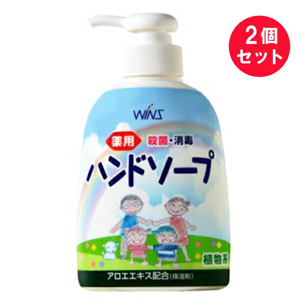 『2個セット』【医薬部外品】ウインズ薬用ハンドソープ 250mL 日本石鹸 ハンドソープ
