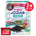 『2個セット』【メール便 送料無料】ノンスメル 冷蔵庫用置き型 1年間脱臭 25g 白元アース 冷蔵庫用脱臭剤