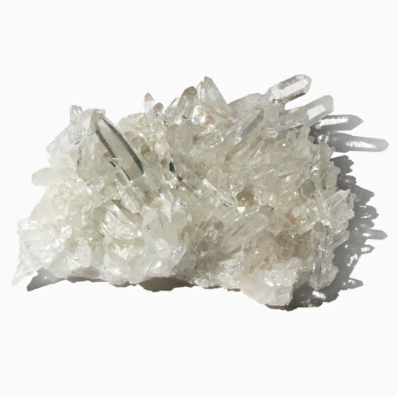 ブラジル産 水晶 クラスター07 原石（天然石 パワーストーン 置物 インテリア 一点物 浄化 厄除け祈願 魔除け） メール便不可