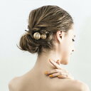 France Luxe フランス ラックス スクリュー ピン メタル メッシュ ボール スクリュー ピンM レディース ヘアアクセサリー 正規品