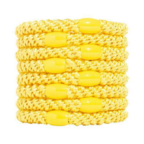 France Luxe フランス ラックス ヘアゴムセット ポニーテール チューブ 8P (イエロー) ケースなし レディース ヘアアクセサリー 正規品