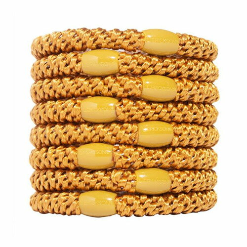 France Luxe フランス ラックス ヘアゴムセット ポニーテール チューブ 8P (ゴールド) ケースなし レディース ヘアアクセサリー 正規品