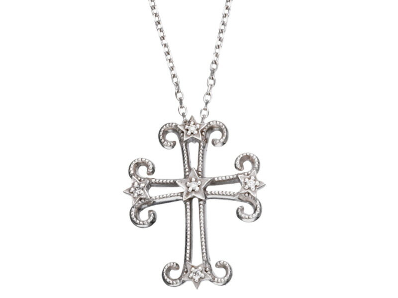 アンジェラ Angela ネックレス クロスオブオナーネックレス ゴールド 18k 18金 ジュエリー ブランド アクセサリー プレゼント ギフト 正規品 レディース