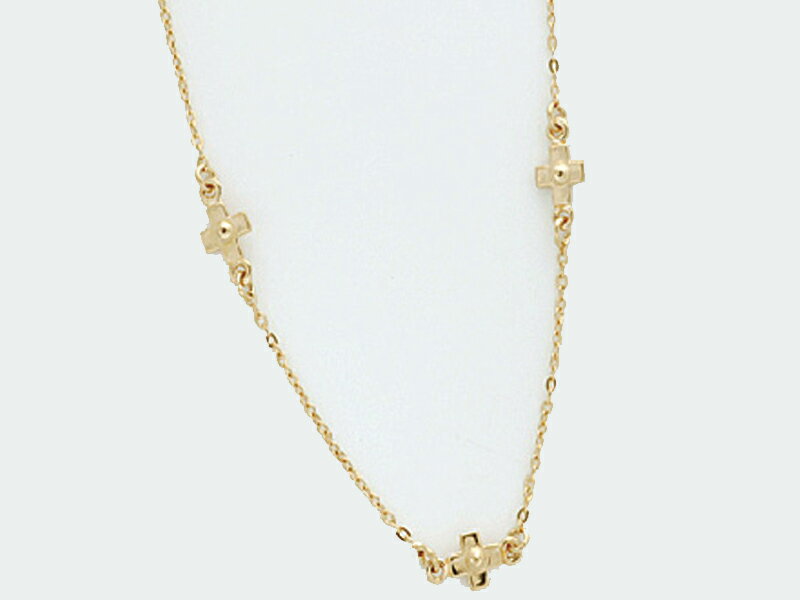 アンジェラ Angela ネックレス クロスネックレス ゴールド 18k 18金 ジュエリー ブランド アクセサリー プレゼント ギフト 正規品 レディース