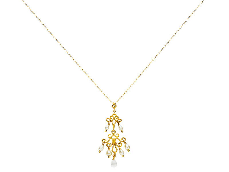 アンジェラ Angela ネックレス ゴールデンフリースネックレス ゴールド 18k 18金 ジュエリー ブランド アクセサリー プレゼント ギフト 正規品 レディース