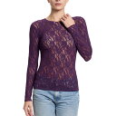 ハンキーパンキー hanky panky トップス シグニチャー レース ロングスリーブ トップス (ストーン フルーツ) レディース 下着 ランジェリー セクシー 総レース 正規品