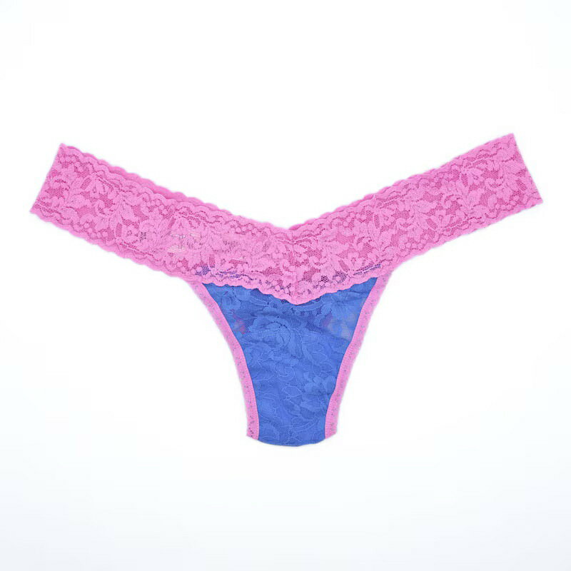 ハンキーパンキー hanky panky Tバック・Gストリングカラープレイ ロー ライズ タンガ (テイク ザ プランジ / ドリフティング ホリゾン)レディース 下着 ランジェリー セクシー 総レース 正規品
