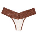 ハンキーパンキー hanky panky Tバック カラープレイ ロー ライズ タンガ (マキアート / マシュマロ) レディース 下着 ランジェリー セクシー 総レース 正規品