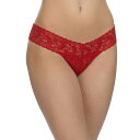 ハンキーパンキー hanky panky Tバック シグニチャー レース ロー ライズ タンガ (レッド) レディース 下着 ランジェリー セクシー 総レース 正規品