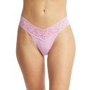 ハンキーパンキー hanky panky Tバック オーガニック コットン ローライズ タンガ ウィズ レース (ロータス フラワー)レディース 下着 ランジェリー セクシー 総レース 正規品(4)