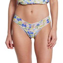 ハンキーパンキー hanky panky Tバック プリンテッド シグニチャー レース ロー ライズ タンガ (ブラッシュ ストロークス) レディース 下着 ランジェリー セクシー 総レース 花柄