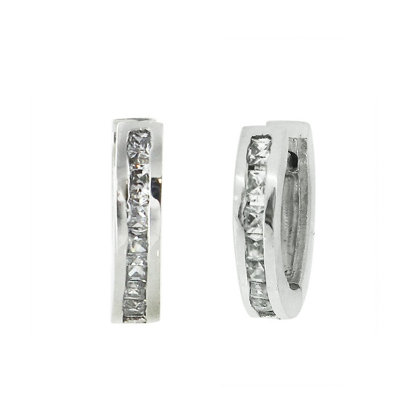 ロイヤルオーダー ROYAL ORDER ピアス タイニーパヴェフープイヤリング(1個単位) シルバー ジュエリー ブランド アクセサリー プレゼント ギフト ...