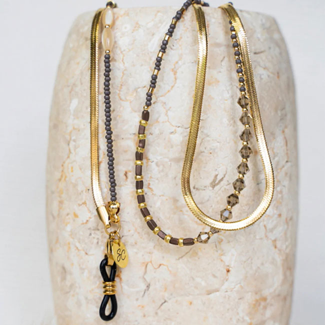 SUNNY CORDS サニーコーズ メガネチェーンEmma janeサングラス グラスコード メガネストラップ ステンレス レディース メンズ プレゼント 正規品