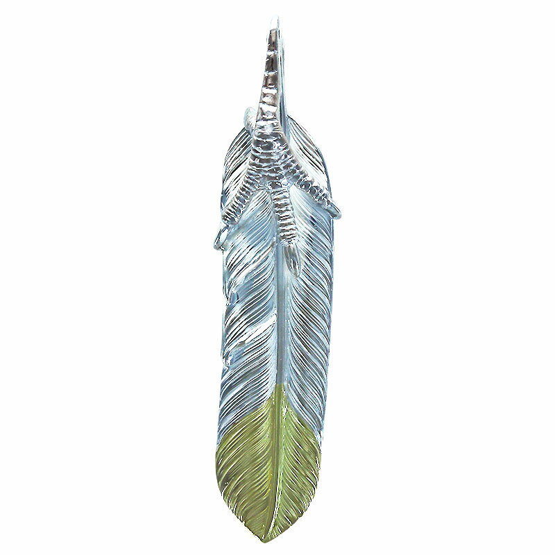 鷲見太郎 Taro Washimi フェザーペンダント L flight feather K18 top 02 eagle claw pendant 01 シルバー インディアンジュエリー ブランド アクセサリー プレゼント ギフト 正規品 レディース メンズ