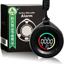 【防災製品等推奨認証品】PTTech一酸化炭素チェッカー 【限定ブラック】 一酸化炭素濃度計 温度計湿度計 タイプC 家庭用 キャンプ アウトドア やさしい説明...