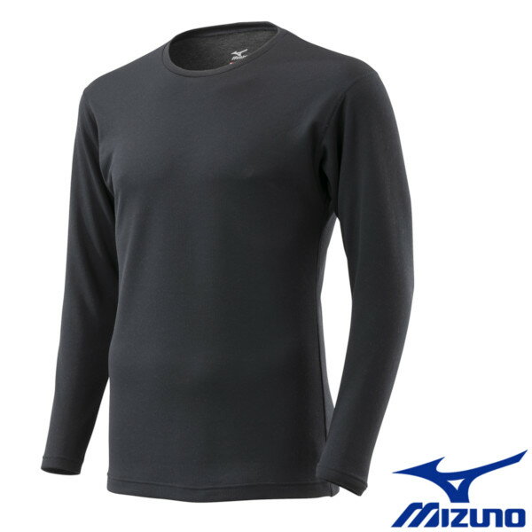 《送料無料》MIZUNO　メンズ　ブレスサーモアンダーウエア　中厚　Active　クルーネック　長袖シャツ　C2JAA631　ミズノ　アンダーウェア