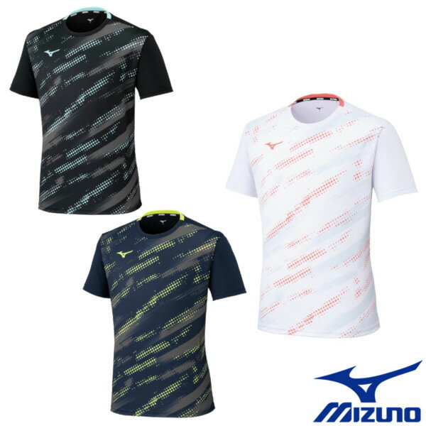《送料無料》2025年2月発売　MIZUNO　ユニセックス　ゲームシャツ　62JAC024　ミズノ　テニス　バドミントン　ウェア
