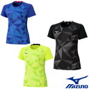 《送料無料》2025年2月発売 MIZUNO ウィメンズ ゲームシャツ 62JAC221 ミズノ レディース テニス バドミントン ウェア