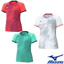 《送料無料》2025年2月発売 MIZUNO ウィメンズ ゲームシャツ 62JAC211 ミズノ レディース テニス バドミントン ウェア