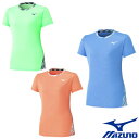 《送料無料》2025年2月発売 MIZUNO ウィメンズ ゲームシャツ 62JAC212 ミズノ レディース テニス バドミントン ウェア
