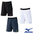 《送料無料》2025年2月発売 MIZUNO ユニセックス ドライエアフローゲームパンツ 62JBC000 ミズノ テニス バドミントン ウェア