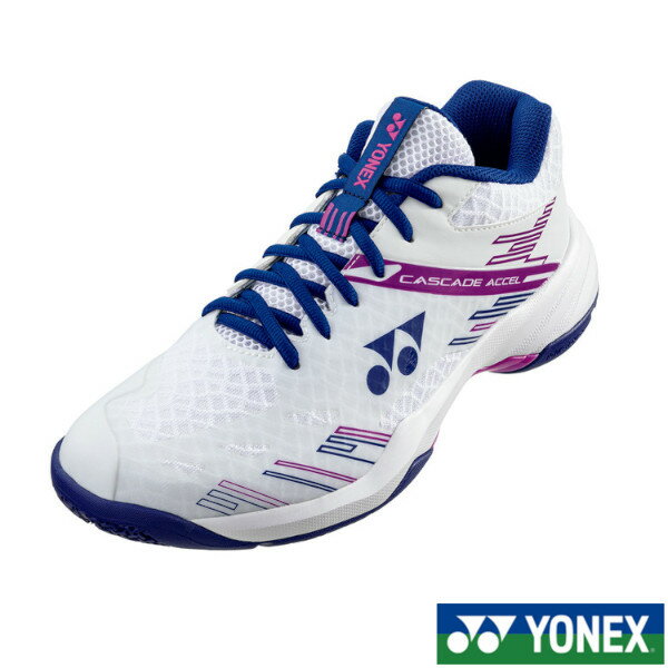 《送料無料》2024年1月上旬発売　YONEX　パワークッションカスケードアクセルミッド　SHBCA1MD　POWER CUSHION CASCADE ACCEL MID　ヨネックス　バドミントンシューズ