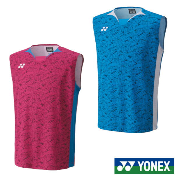 《送料無料》2024年1月下旬発売　YONEX　メンズ　ゲームシャツ(ノースリーブ)　10614　ヨネックス　テニス　バドミントン　ウェア