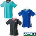 《送料無料》2025年1月下旬発売 YONEX ウィメンズ ゲームシャツ 20887 ヨネックス レディース テニス バドミントン ウェア
