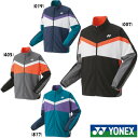 送料無料◆YONEX ユニセックス 裏地付ウォームアップシャツ(フィットスタイル) 50143 ヨネックス ウェア